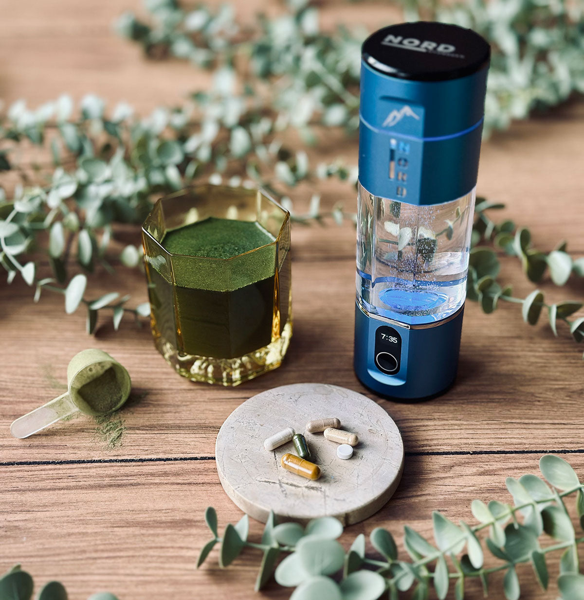 Nord Wasserstoffflasche