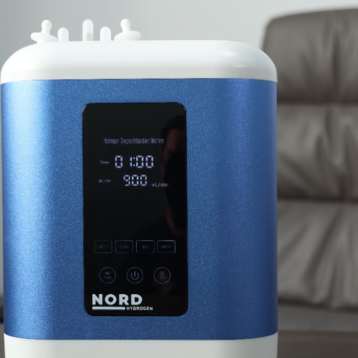 Wasserstoffreiches Wasser mit dem Inhale herstellen
